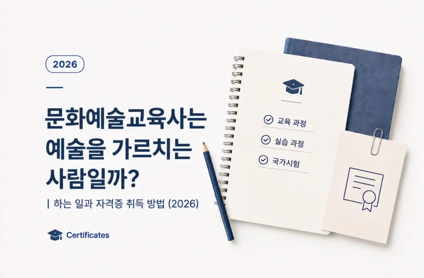 문화예술교육사 하는 일과 자격증 취득 방법
