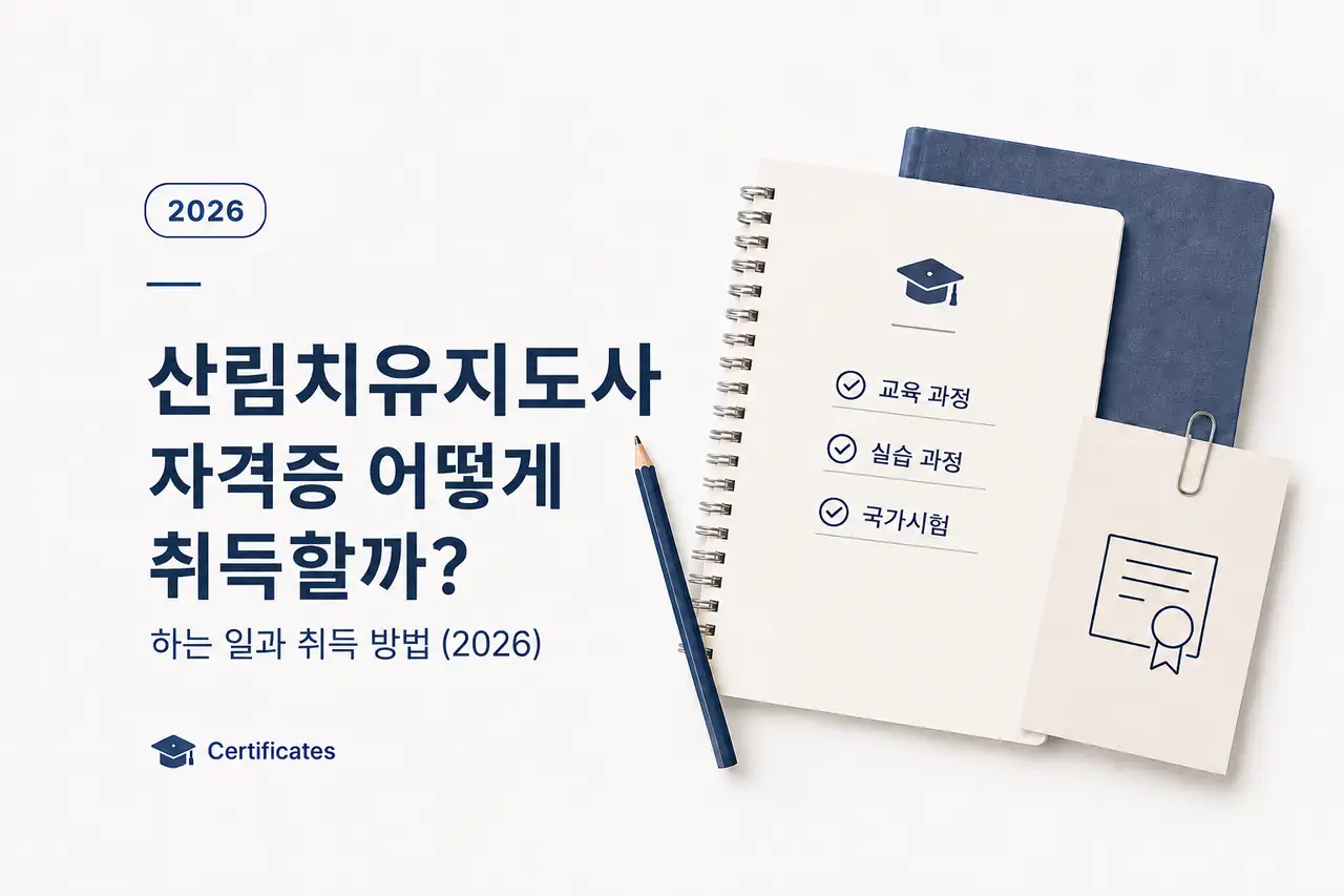 산림치유지도사