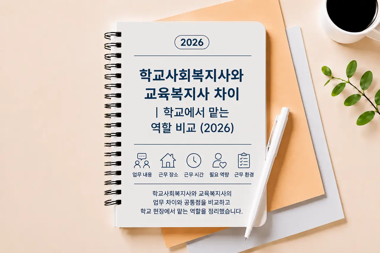 학교 현장에서 학생 지원 업무를 담당하는 학교사회복지사와 교육복지사